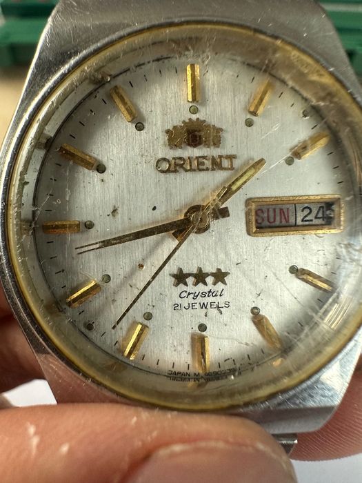 Часовник ORIENT Crystal 21 JEWELS Automatic Mechanical.