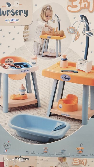 Столче за хранене вана с теромометър с кукла