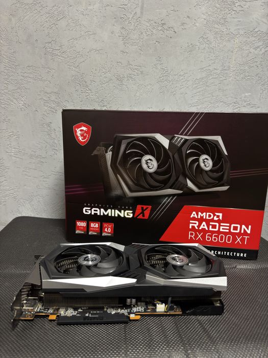 MSI Radeon RX 6600 XT Gaming X 8GB  – Gaming 1080p și 1440p impecabila