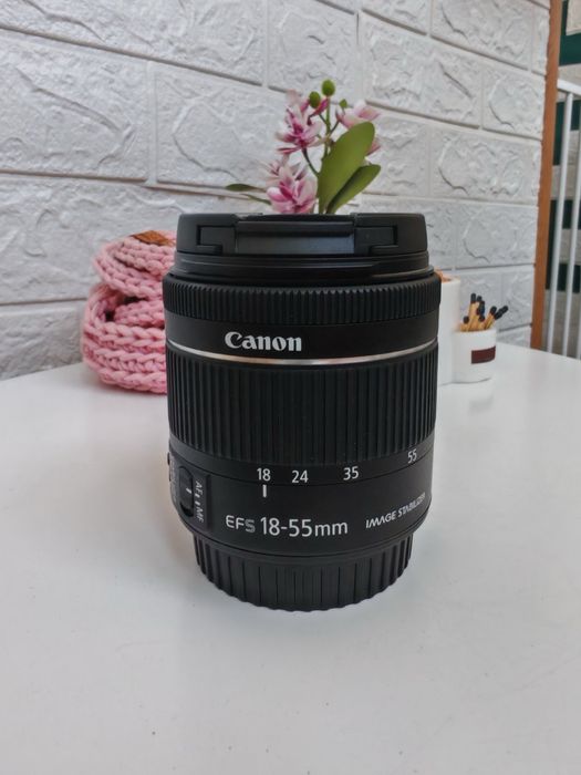 Canon EOS 800D + 18-55mm + 50mm f/1.8 STM + 10-18mm + ND10 филтър + чанта – 5000 кадъра