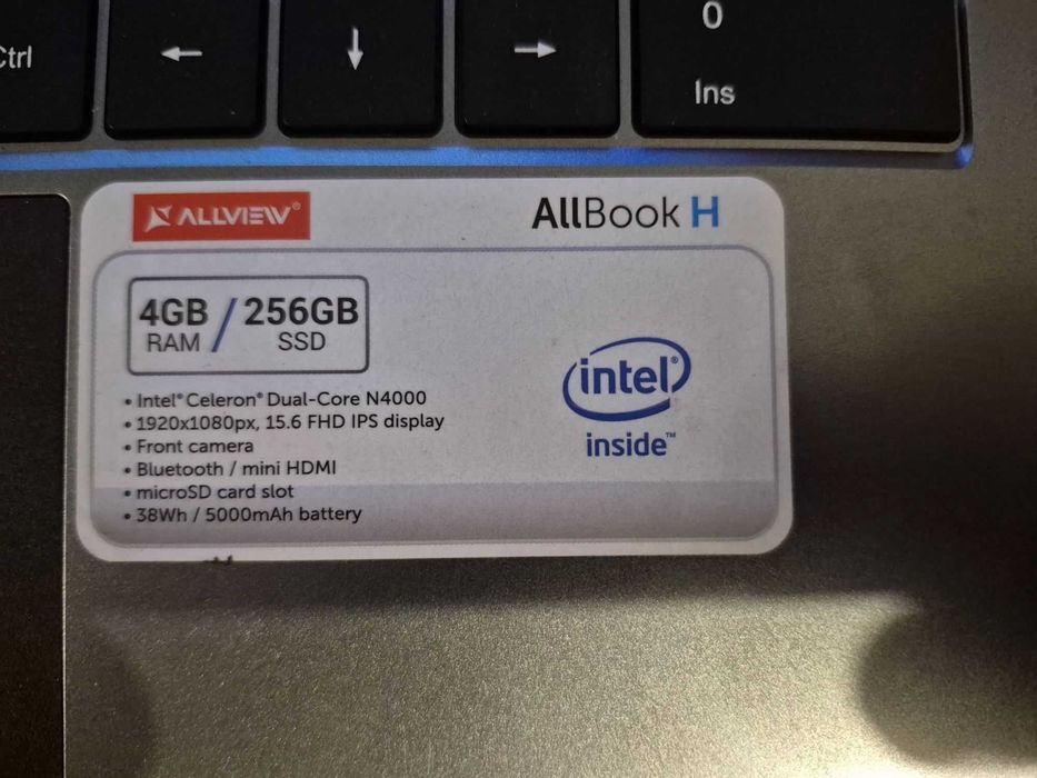 Laptop Allview Allbook H nou in cutie