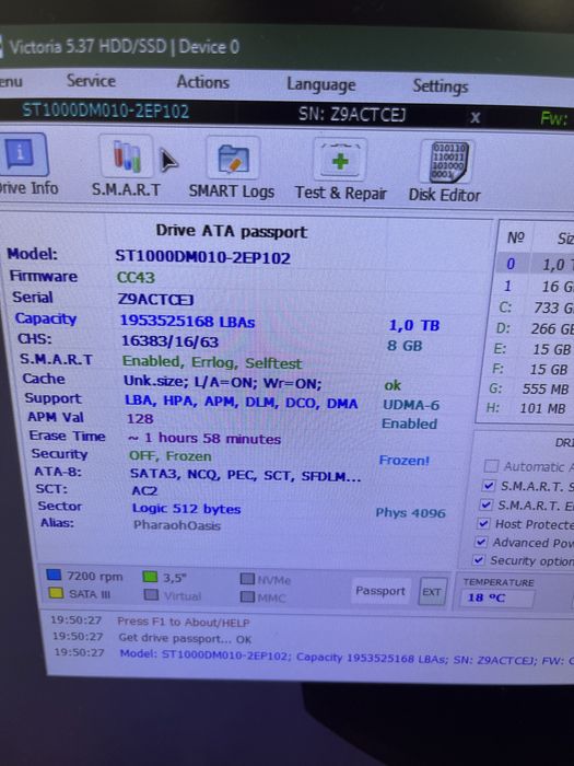 Жесткий диск hdd seagate Baracuda