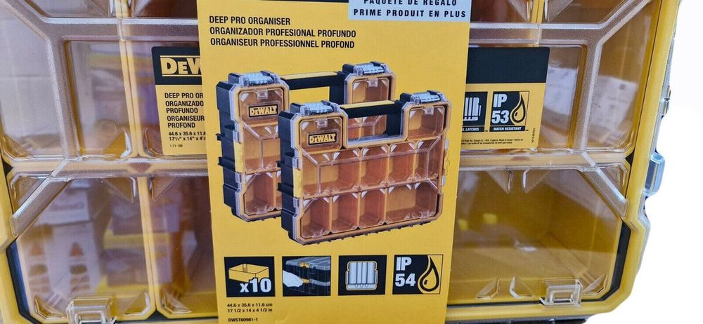 Куфар Органайзер DeWALT с вградена дръжка