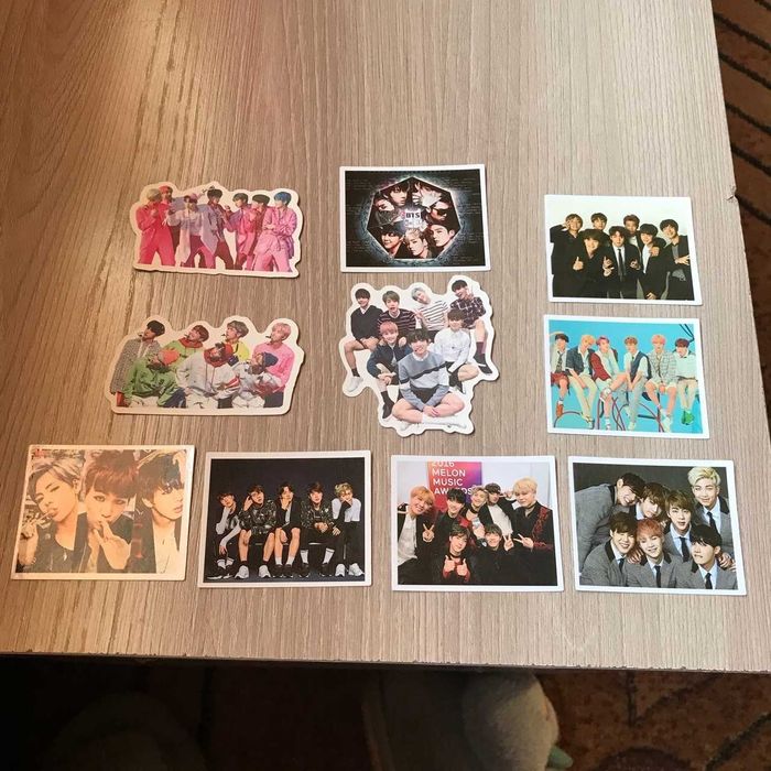 Продам наклейки для фанатов BTS