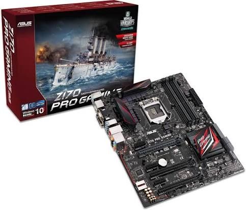 Комплект ASUS Z170 PRO GAMING + Intel Core I7-9700k