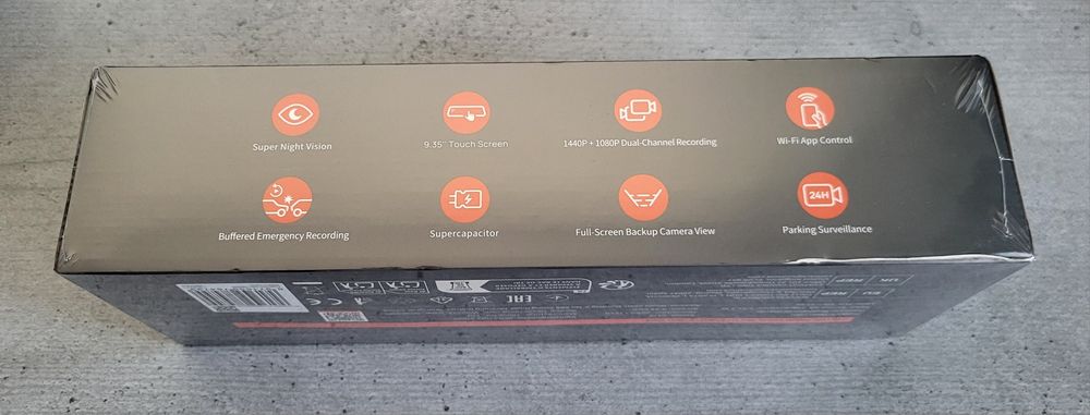 Camera de bord 70mai S410 + kit supraveghere parcare + card 128/256GB