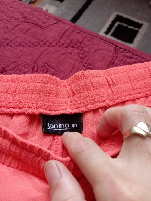 Лот панталони лен,рипс ,широки крачоли