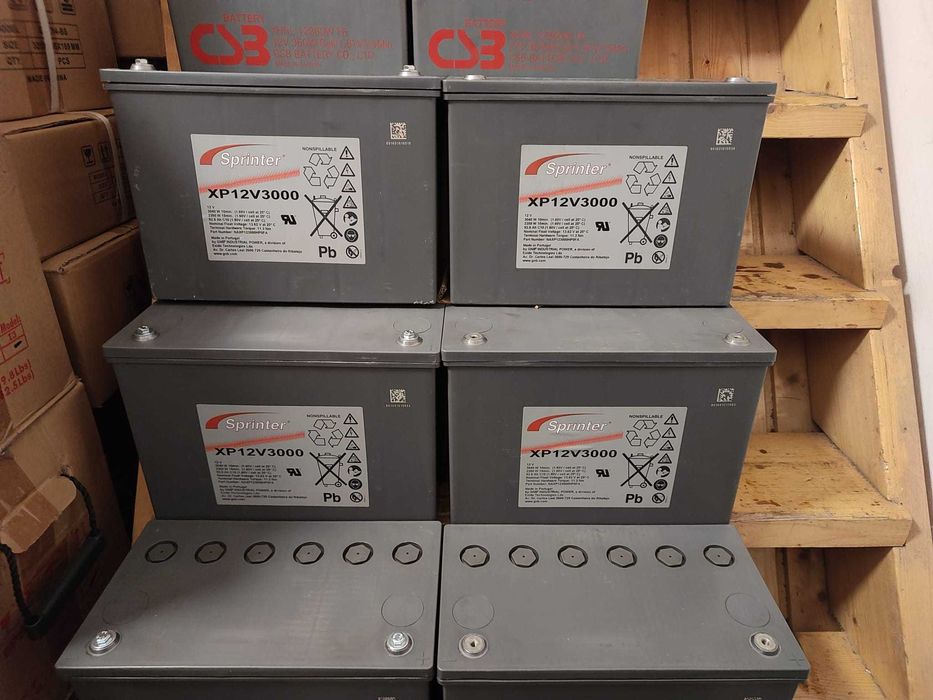 Acumulatori stationari AGM 65-100ah, baterii panou solar, UPS centrala