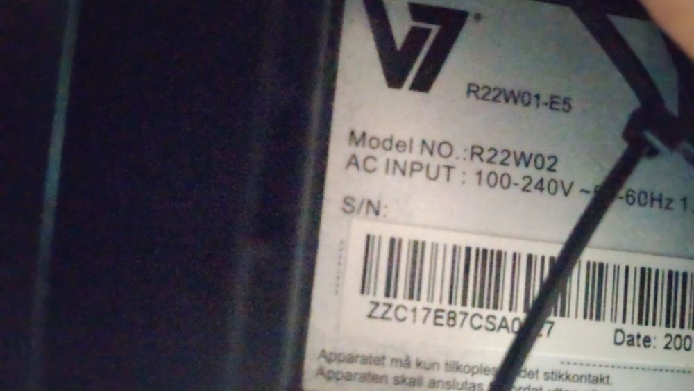 Monitor calculator cu GARANTIE, pc V7 R22W02.