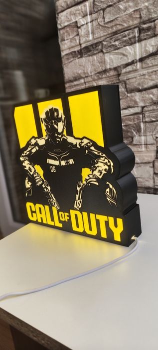 Lampa/lightbox Call Of Duty BLack ops III
