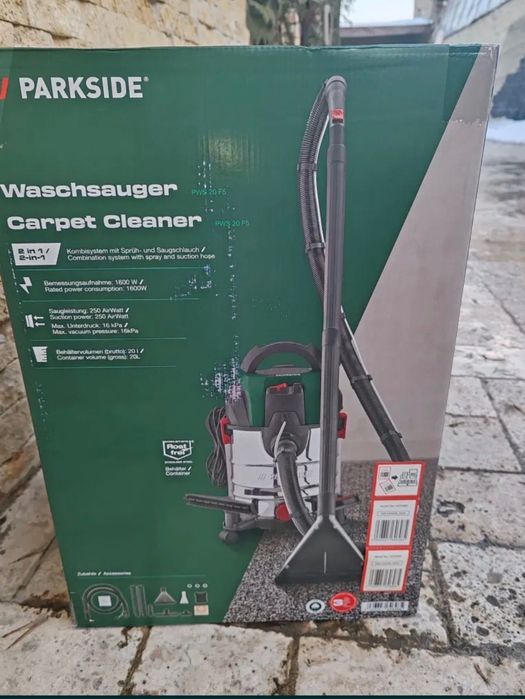 Aspirator injecție-extracție Parkside pentru covoare și tapițerie