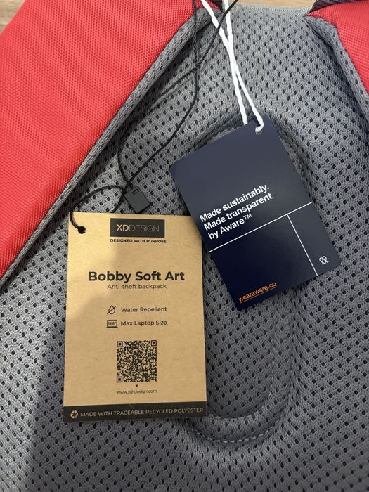Rucsac XD Design Bobby Soft Art – Anti-furt, impermeabil, ca nou