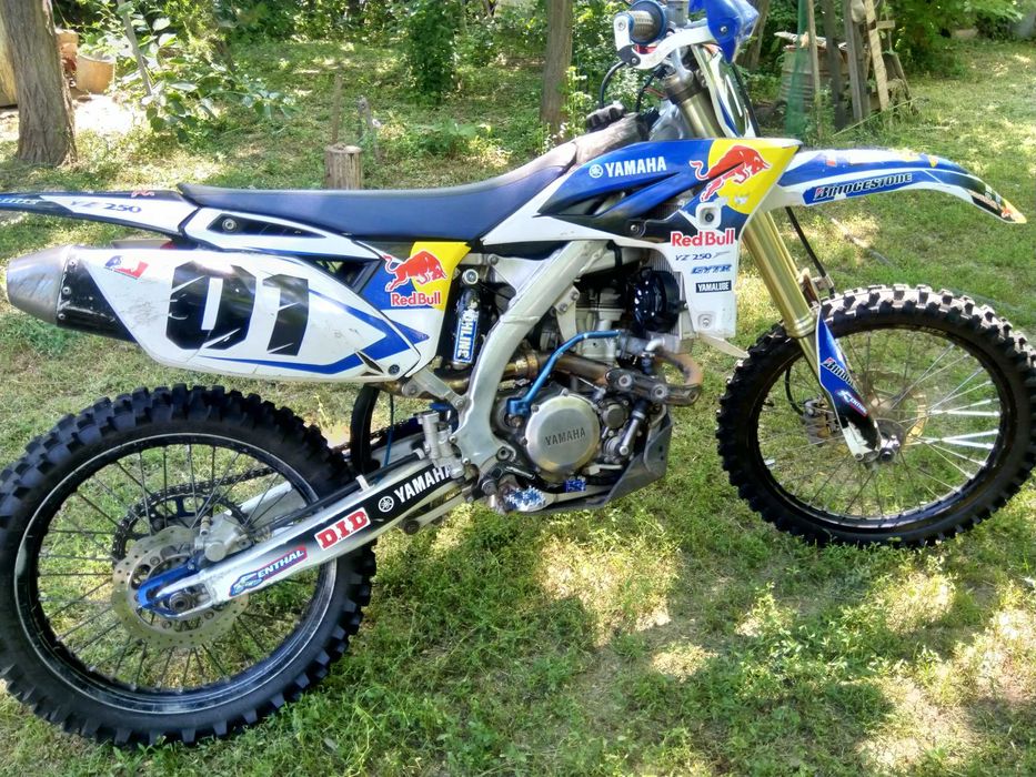 Yamaha yz250f 2012