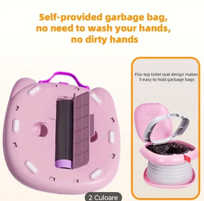 Oliță pliabila pentru fetițe.