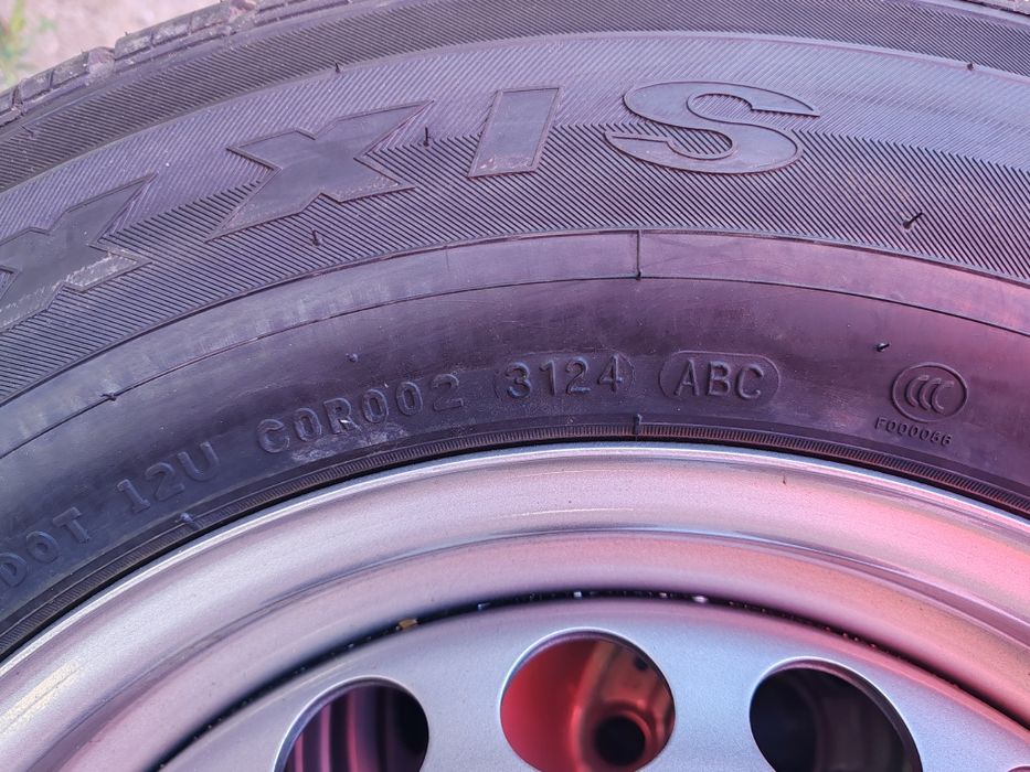 Jante de Crafter și Sprinter noi cu cauciucuri 205/75 R16 c dot 2024