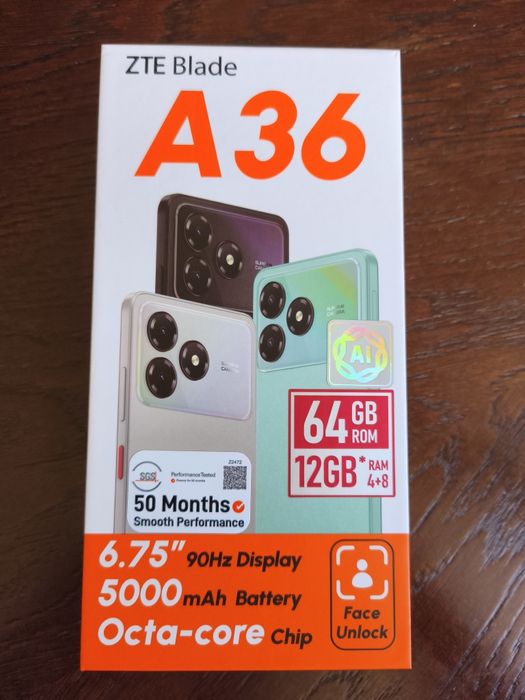 Продается ZTE Blade A36