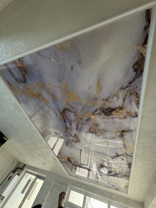 Натяжные потолки. Натяжной потолок   Natyajnoy potolok