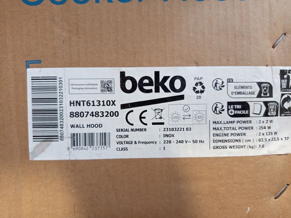 Vand hota Beko  noua