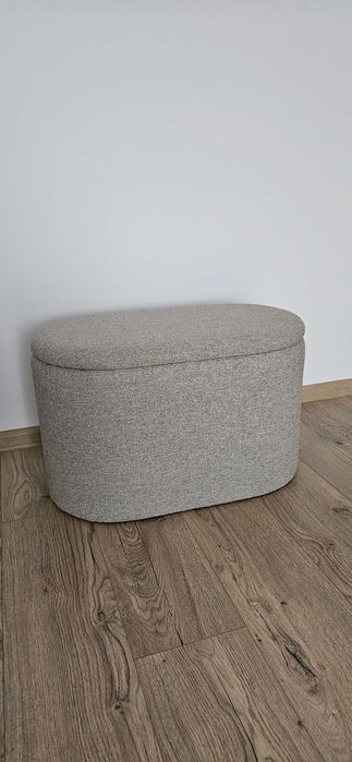 Taburet GISLEV JYSK 65x36 spațiu depozitare nisipiu