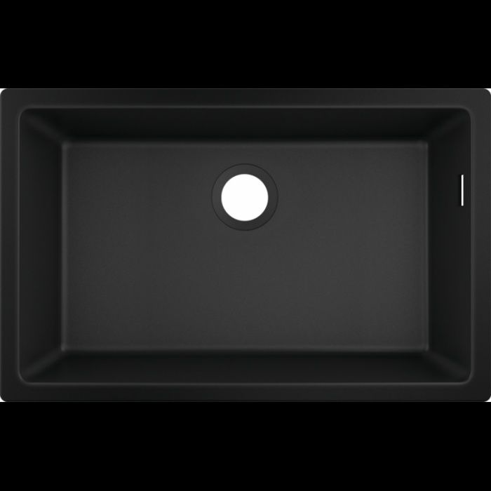 Кухненска мивка за монтаж под плот hansgrohe S510-U660-Graphiteblack