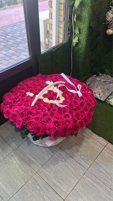 Цветы 175шт свежый ,саудасы бар