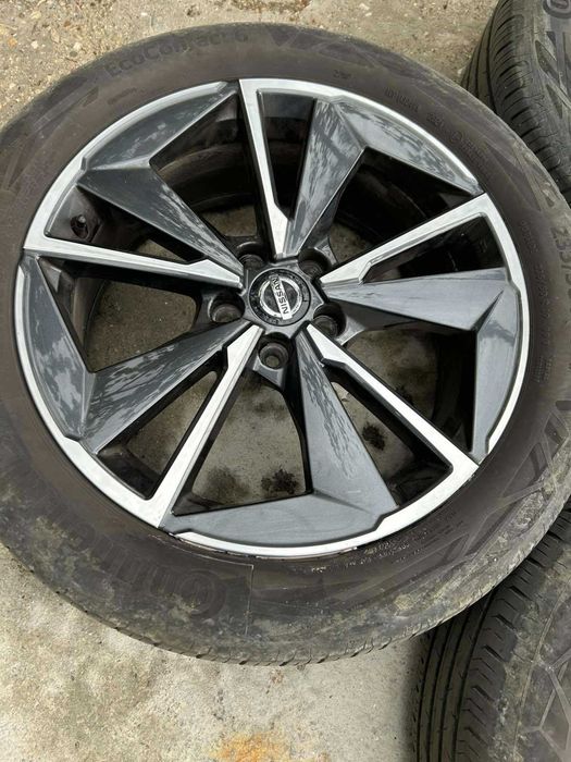 Оригинални 19" джанти Nissan Qashqai Tekna J12 + Continental 235/50 R19