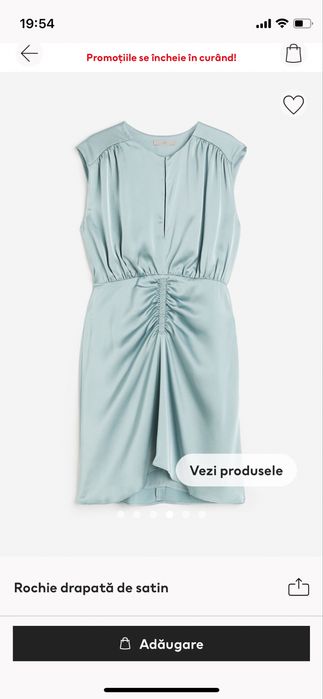 Rochie noua satin