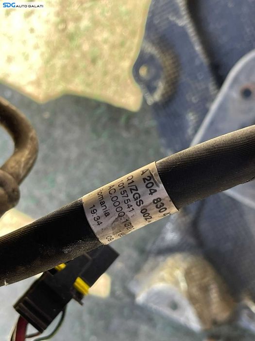 Conducta Furtun AC Aer Conditionat Clima de la Radiator la Compresor Mercedes Clasa E Class W212 E200 E220 E250 2.2 CDI 2009 - 2016 Cod A2048304715 [C4993]