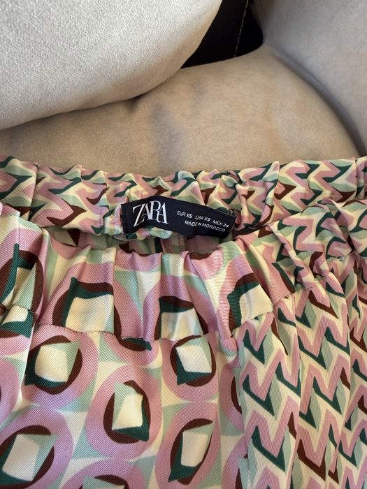 Дамски сатенен панталон Zara / Зара