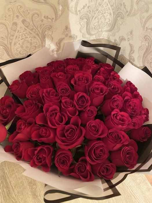 Свежий букет 51 штука