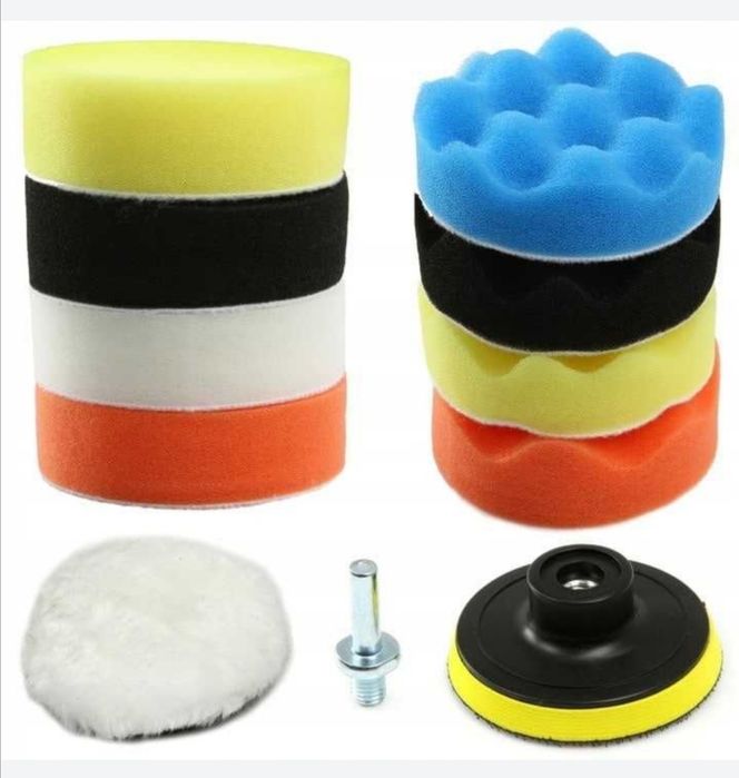 Комплект за полиране на фарове и автомобили 11 части Hawek