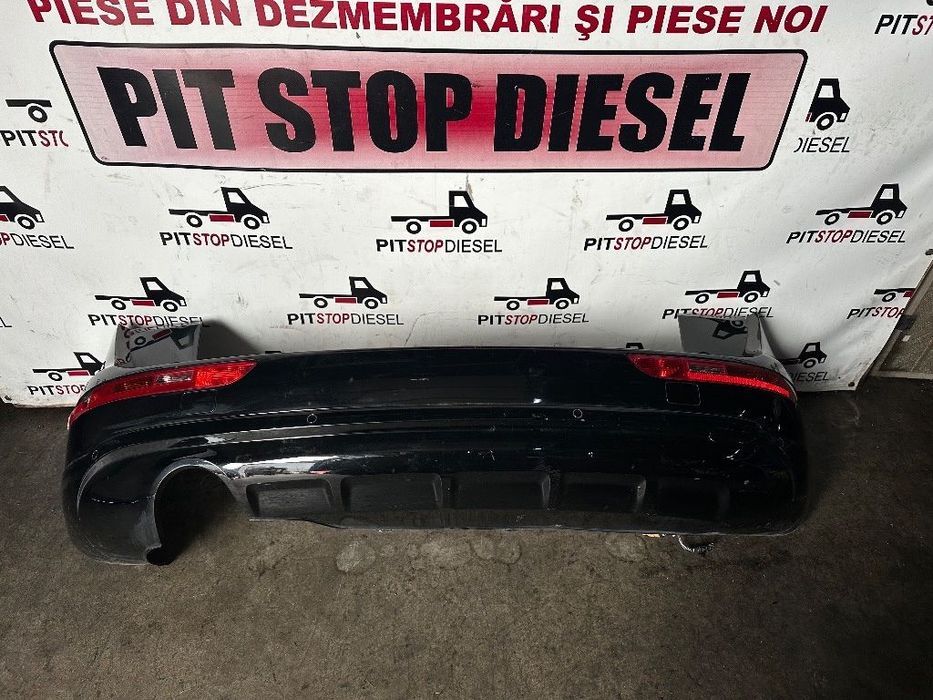 bara spate audi q5 facelift 8r 2008 2009 2010 2011 2012 2013 2014 2016 pe negru 8r0807385 4 senzori