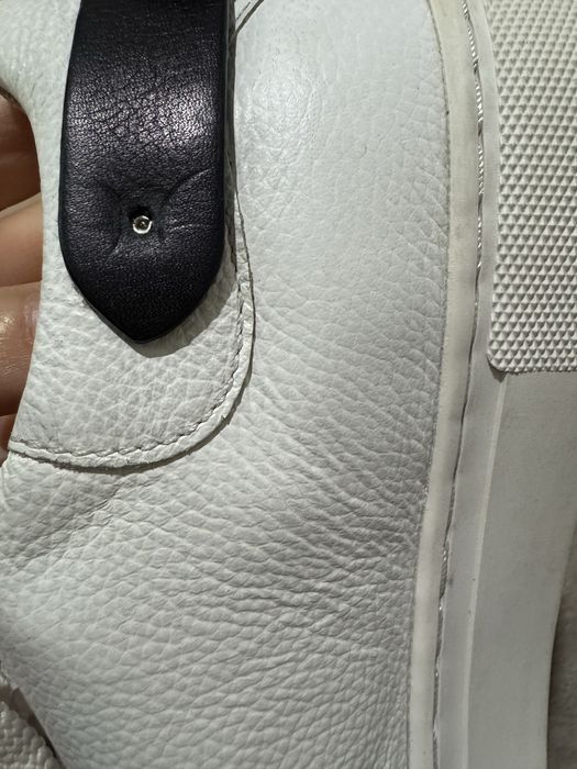 Adidasi piele Armani