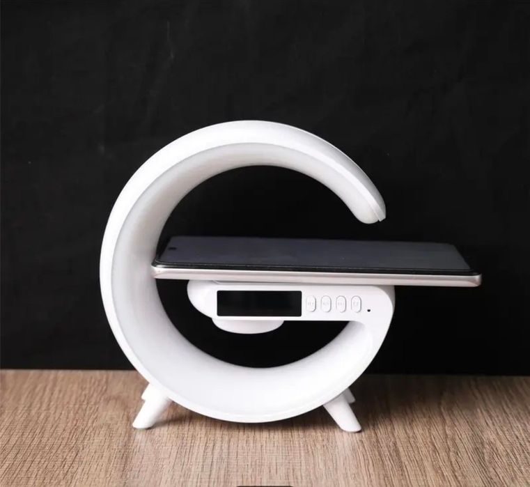 Беспроводная колонка/зарядка/будильник