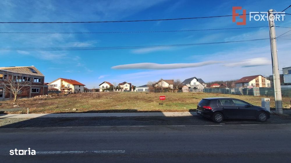 Teren intraviln de 968 mp premium in Dumbravita, langa padure