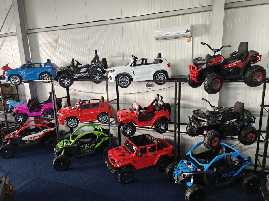 NEW ! JEEP 4X4 Masinute Electrice pentru Copii ! 12V , Scaune Tapitate