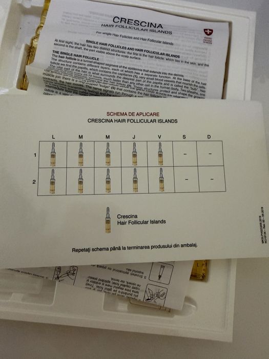 Fiole crescina hair