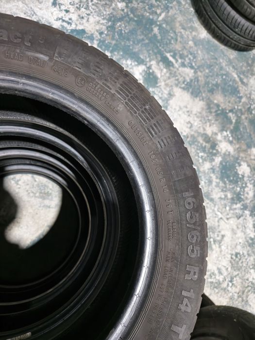 4x 165/65/14 VARA CONTINENTAL 7MM Stare excelentă