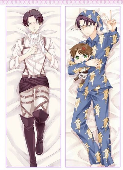 Anime body pillow Levi