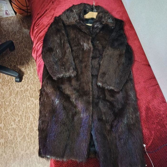 Натуральная норковая шуба