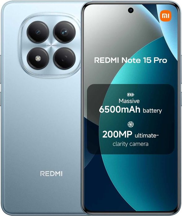 Xiaomi Redmi Note 15 Pro 256GB 8GB RAM Dual sim,glacier Blue,ring stand,sigilat