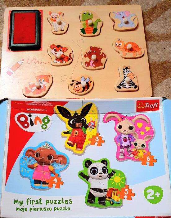 Montessori. LOT MARE de PUZZLE-URI