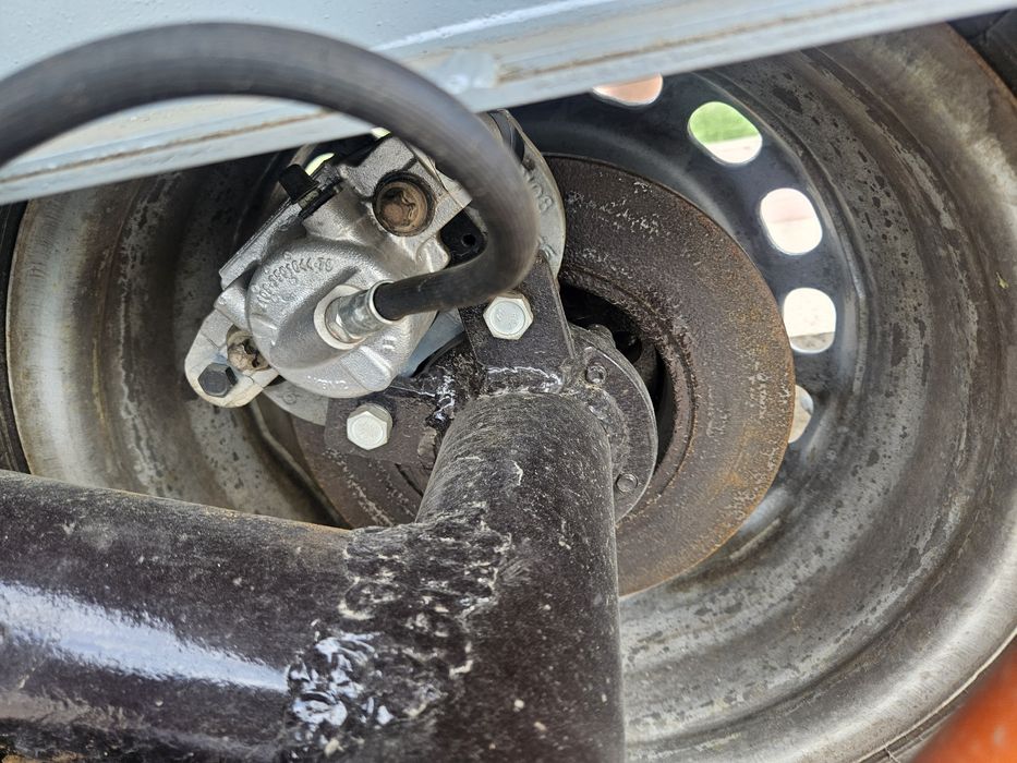 Прицеп двухосный лафет площадка