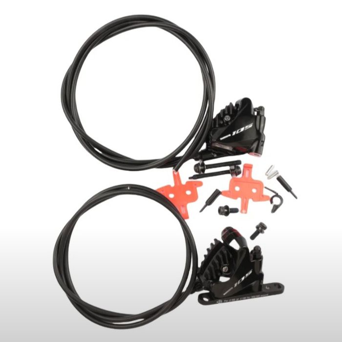 Разные идравлические тормоза для велосипеда