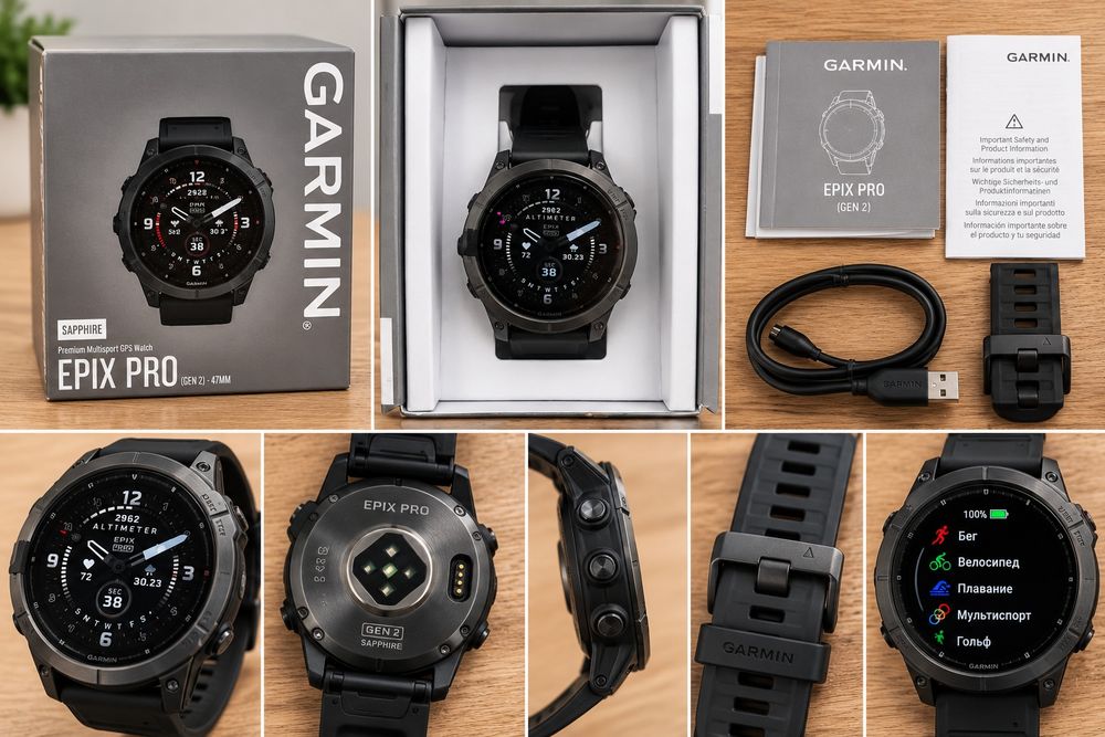 Часы Garmin epix Pro 47 мм