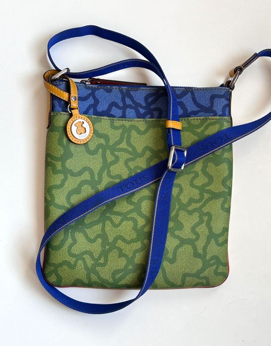 TOUS цветна интересна чанта за през рамо