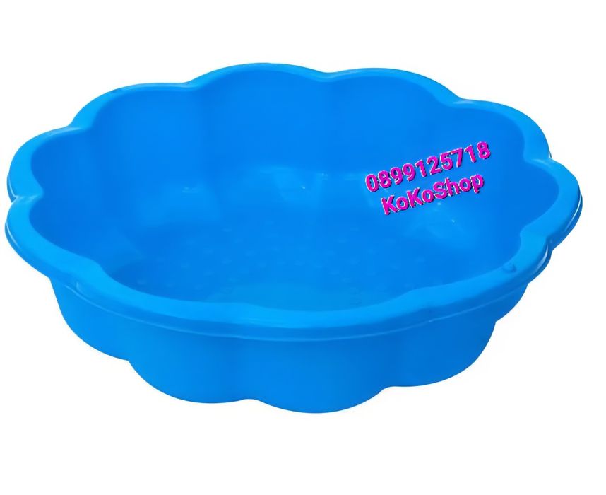 Пясъчник - 75 х 20 см. розов, син, пластмасов пясъчник