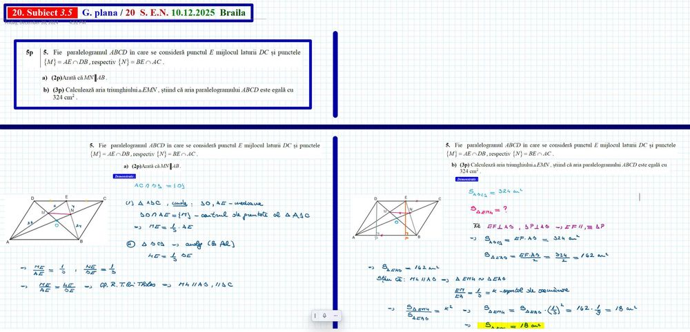 Meditatii matematica - Cluj