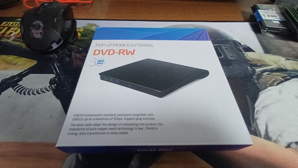 Оптический привод, внешний DVD привод