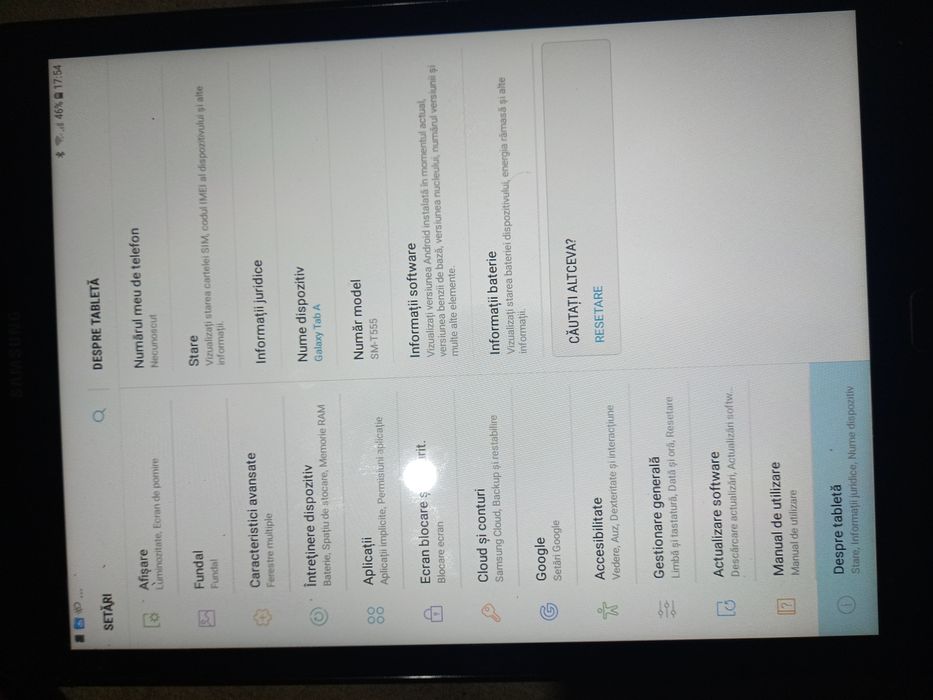 Tableta 9 inch samsung Tab A